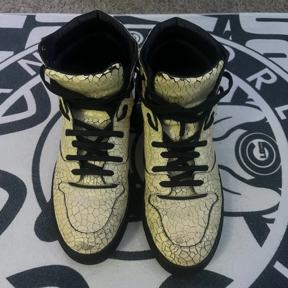 Balenciaga cracked leather hightops - Picture 3 of 8